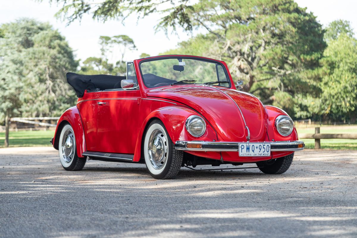 1969 Volkswagen Beetle Karmann Convertible