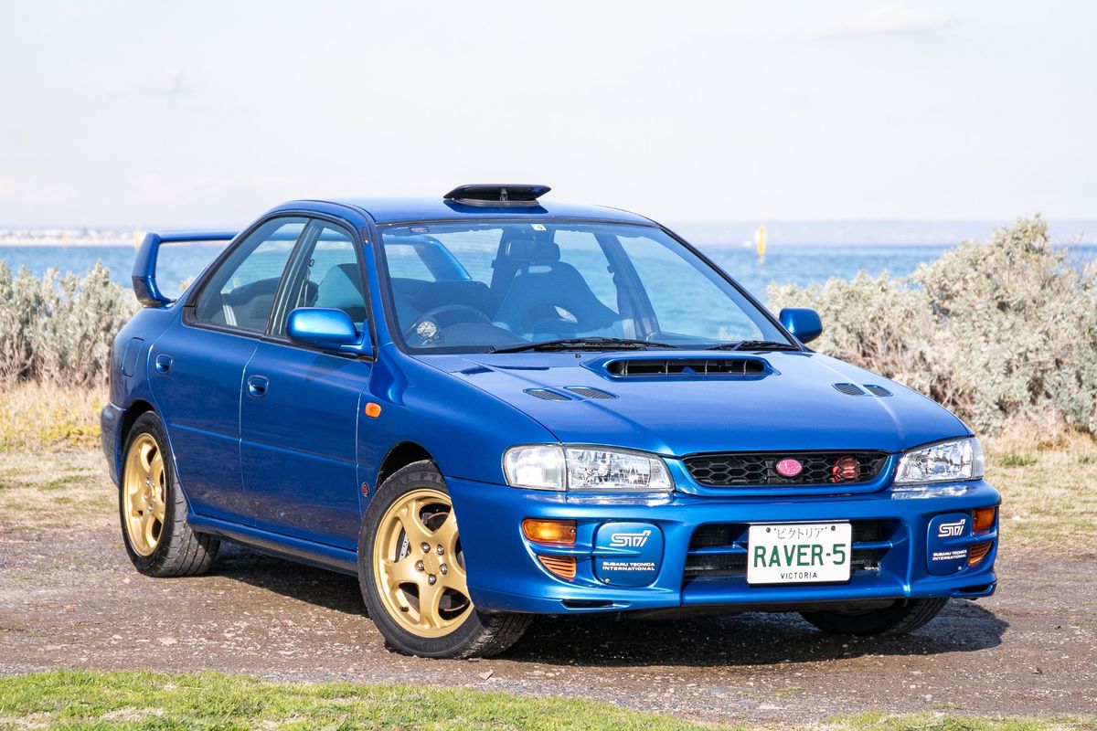 1998 SUBARU IMPREZA WRX STI TYPE RA 555 LIMITED
