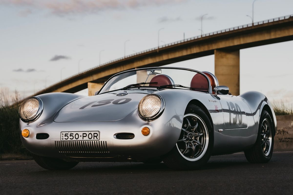 2009 Chamonix Porsche 550 Spyder Replica - 21,613 Km