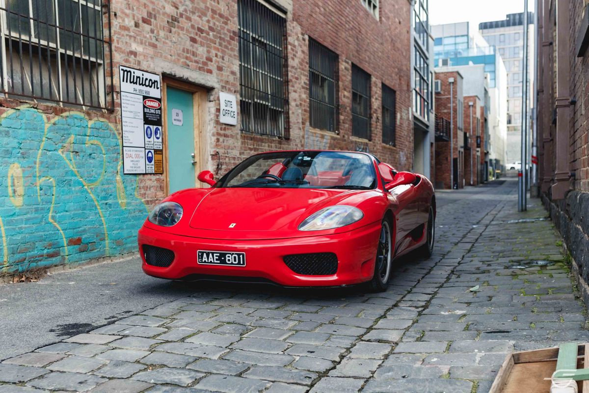 2002 Ferrari 360 Spider