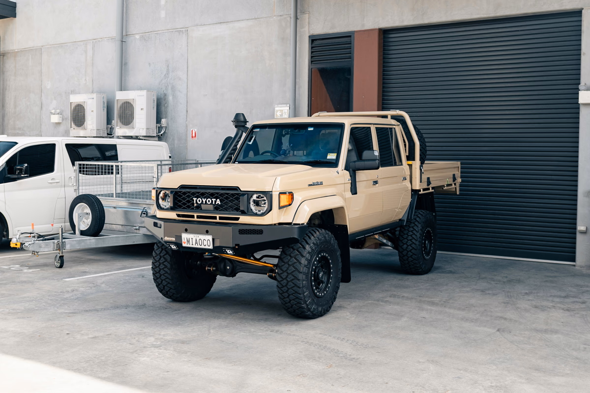Toyota Land Cruiser 70 Series 79 Series cover