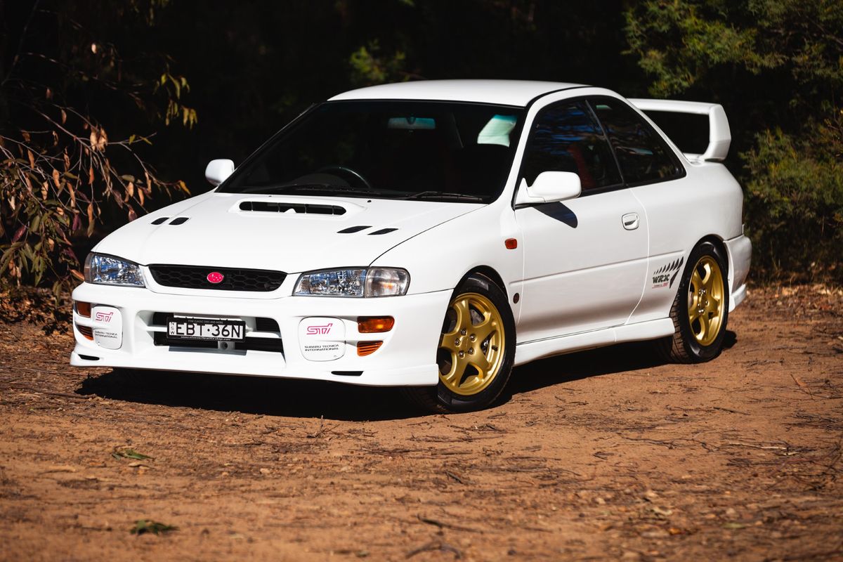 1999 SUBARU WRX STI IMPREZA COUPE VERSION 5  