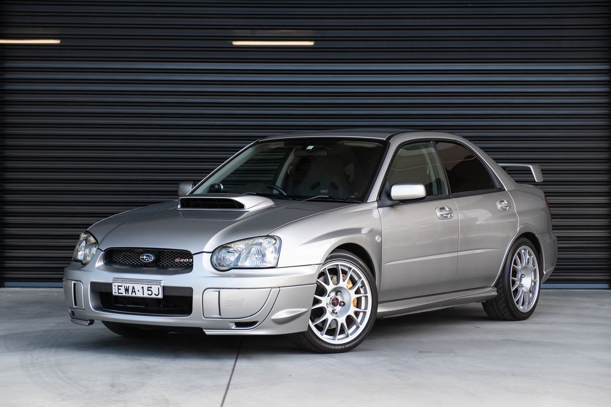 2005 SUBARU IMPREZA WRX STI S203 