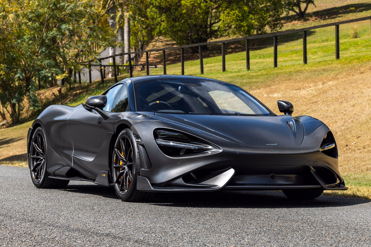 2021 McLaren 765LT with MSO Exposed Carbon bodywork