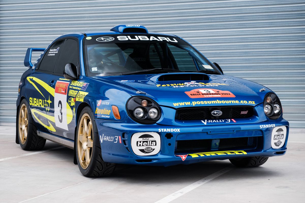 2001 Subaru Impreza Rally Car - Ex-Possum Bourne