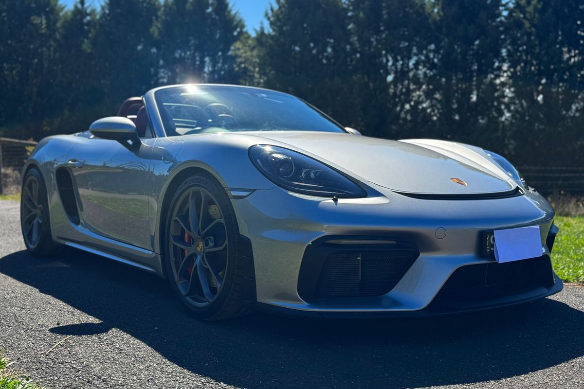 2020 Porsche 718 Spyder - Manual