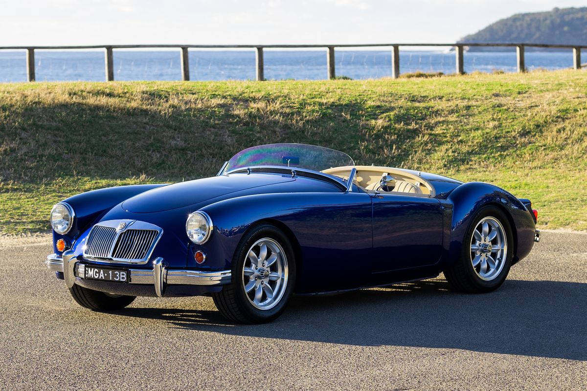 1956 MGA Roadster - 13B Rotary Engine